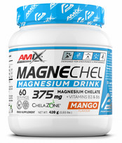 Amix Performance MagneChel Magnesium Chelate Drink 420 g. (skaitome aprašimą) - Mango