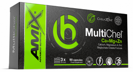 Amix ChelaZone® MultiChel Ca+Mg+Zn 90 kaps.