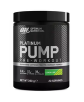 Optimum Nutrition Platinum Pump Pre-Workout 380 g. - Citrinų laimo