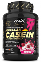 Amix Black Line Micellar Casein 1000 g. - Ispaniškos "Bombon" kavos saldainių (Kreminė kava su kondensuotu pienu)