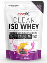 Amix Nutrition Clear Iso Whey 500 g. - Citrinų laimo