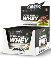 Amix Black Line Ultra Pure Whey Protein (20 x 35 g.) - Smulkaus šaldyto kokoso