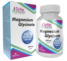 Tulip BioPharma Magnesium Glycinate 120 kaps.
