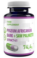 Hepatica Pygeum Africanum Bark + Saw Palmetto 120 kaps. (4:1 Extract)
