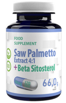 Hepatica Saw Palmetto (4:1 Extract) + Beta Sitosterol 120 kaps.