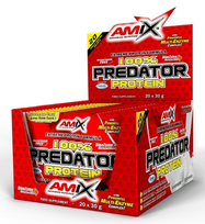 Amix Nutrition 100% Predator Protein (20 x 30 g.) - Braškių