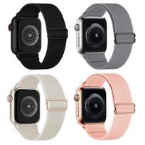 Reguliuojami Dirželiai Apple Watch Se Ultra 2/1 38/40/41/42 Mm Nikcorp Juoda/Balta/Pilka/Rožinė 4 Vnt.