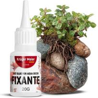 Akvariumo klijai akmenims ir šaknims Kruger Meier Fixante, 20 g