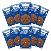 Varta elementai klausos aparatams 312, 60vnt.