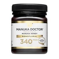 MANUKA DOCTOR MONOFLORAL MANUKA HONEY MGO 340 medus, 250 g