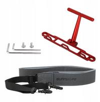 Mount with strap Sunnylife for DJI RC / RC 2 controller (red) ZJ764-R | ZJ764-R | 5906168433542