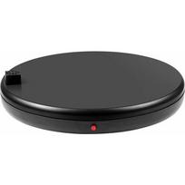 Rotating display stand Puluz with power socket 45 cm (black) | PU3147EU | 5905316141308