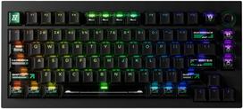 Klawiatura gamingowa Keychron L5W-W1 Lemokey Ultra-fast Lime Magnetic  przewodowa magnetyczno-mechaniczna podświetlana czarna | L5W-W1 | 4894979037091
