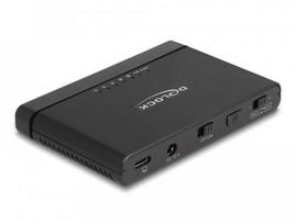 Stacja dokująca Delock USB Type-C™ Konwerter dla 1 x M.2 NVMe SSD + 1 x SATA SSD / HDD ar funkciju klonowania | 64190 | 4043619641901