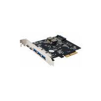 Exsys EXSYS EX-12006 5 portowa karta USB 3.2 Gen2 PCIe 3x USB-A i 2x USB-C | 4718359120060 | 4718359120060