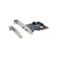 Exsys EXSYS EX-12000 2 portowa karta USB 3.2 Gen2 PCIe 2x USB-C | 4718359120008 | 4718359120008