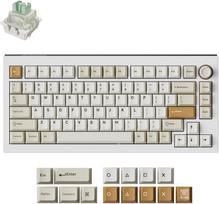 Klawiatura gamingowa Keychron L5W Lemokey Ultra-fast Lime Magnetic  przewodowa magnetyczno-mechaniczna podświetlana White | L5W-P1 | 4894979037084