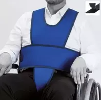 Liemenė tarpvietės ir liemens stabilizavimui prie vežimėlio