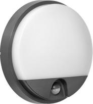 Lauko Led šviestuvas Agat su judesio jutikliu, 15w, 1100lm, pilkas
