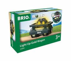 BRIO - 33896 - ŠVITINTIS KROVINIS VAGONAS - Vaikiškas traukinio žaislas