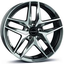 Ratlankis BORBET R18x8 5x112 ET 30 CB 66 (Mistral Anthracite Glossy Polished) (775 KG kg)