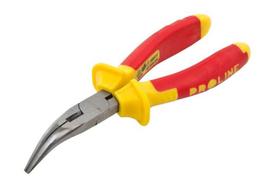 Lenkti pusapvaliai elektrotechnikos replės Cv 160mm 1000v