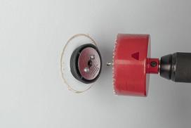 Adapter Wolfcraft praplėsti skylėms, 46-62 mm
