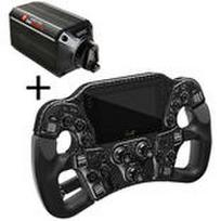 Asetek SimSports Invicta Formula Lenkrad - schwarz + The Forte Wheelbase (18 Nm)