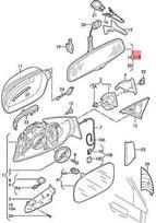 VAG Vidinė Veidrodis Automatiškai Sulankstomas Audi A3 A4 A5 A6 Q5 Q7 Originalus 8R08575114PK