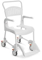 Etac Clean tualeto ir dušo vežimėlio plotis/aukštis sėdynės 48x55 cm. sniego baltumo spalva