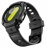 Apsauginis dėklas - SPIGEN - RUGGED ARMORPRO - Samsung Galaxy Watch 8 (44 mm) - Juodas matinio paviršiaus - Plasmas