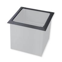 Apsauga nuo sraigių pakeltoms lysvėms, kurių matmenys 50 x 50 x 50 cm | DB 703 Blizgi geležis