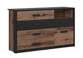 Komoda, ąžuolo sp., 90 cm x 41 cm x 150 cm