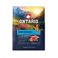 Sausas šunų maistas Ontario All Breeds Adult Monoprotein, tunas/saldžioji bulvė, 2.25 kg