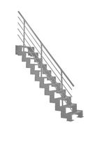Laiptai Minka Modulario Mini 45101, 80 cm x 300 cm