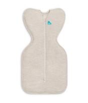 Plonas miegmaišis kūdikiui Love To Dream Swaddle UP Stretch Cotton, smėlio sp., 68 cm x 35 cm