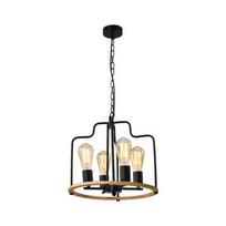 Šviestuvas kabinamas Candellux Lighting Datus, E14, 4 x 40 W, juoda sp., 36 x 34 cm