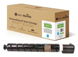 G AND G Reborn Toner compatible with Canon C-EXV 51 (0482C002) C