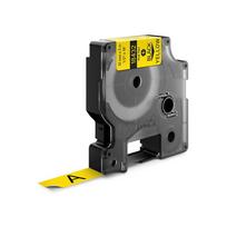 DYMO Ribbon 18432 / Rhino Industrial Vinyl L Black on Yellow