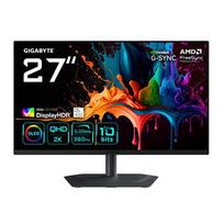 GIGABYTE MO27Q3 QD-OLED (27-inch (68.6 cm), black, QHD, HDMI, DP, USB-C, USB hub, KVM, 360Hz panel)