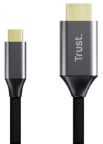 TRUST Video cable Calyx USB-C Male to HDMI Male 2m Ultra HD 4K