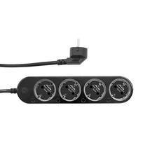 Shelly Power Strip 4 Gen4 Zigbee/Matter, black