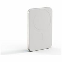 Zens Pro 1 Slim MagSafe Qi2 Power Bank, 15W USB-C, 5000 mAh, White