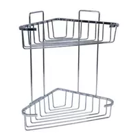 Baltic Aqua Two-story Eden 16x28x33cm, chrome-plated corner plot