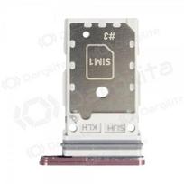 Samsung Galaxy S22 Ultra Dual SIM kortelės laikiklis (Burgundy) (service pack) (originalus)