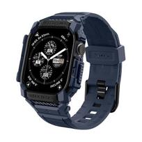Spigen Rugged Armor Pro Apple Watch 10 42mm Navy Blue