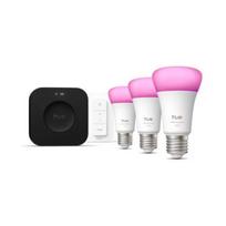 Philips Hue Starter kit: E27 8W 3pcs + Dimmer switch + Bridge Pro