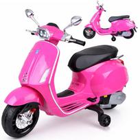 VESPA elektrinis skuteris su baterija vaikams melodijoms PA0344