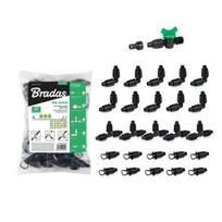 Priedų rinkinys Bradas QJ lašelinio laistymo juostai 16 mm (27 vnt.)