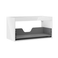 Praustuvo spintelės korpusas Mexen Box-A, 90 cm, 1 stalčius, White glossy
